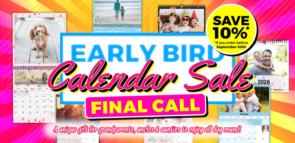 Hurry! Your 10% Off Calendars Ends Midnight - medium