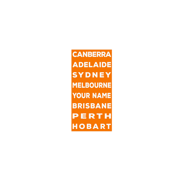 Australia | Orange