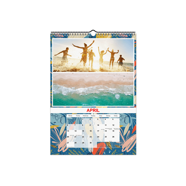 A4 Portrait Calendar