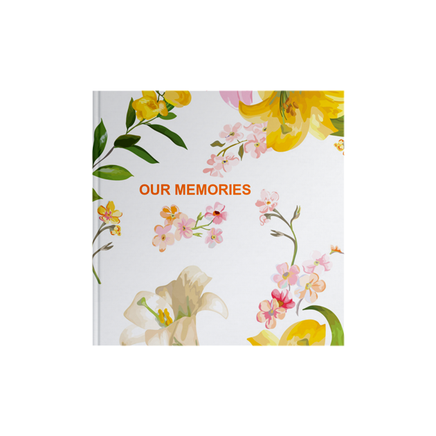 Floral 20cm x 20cm Square Photobook