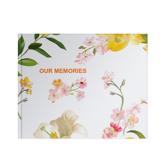 Floral 22cm x 28cm Landscape Photobook