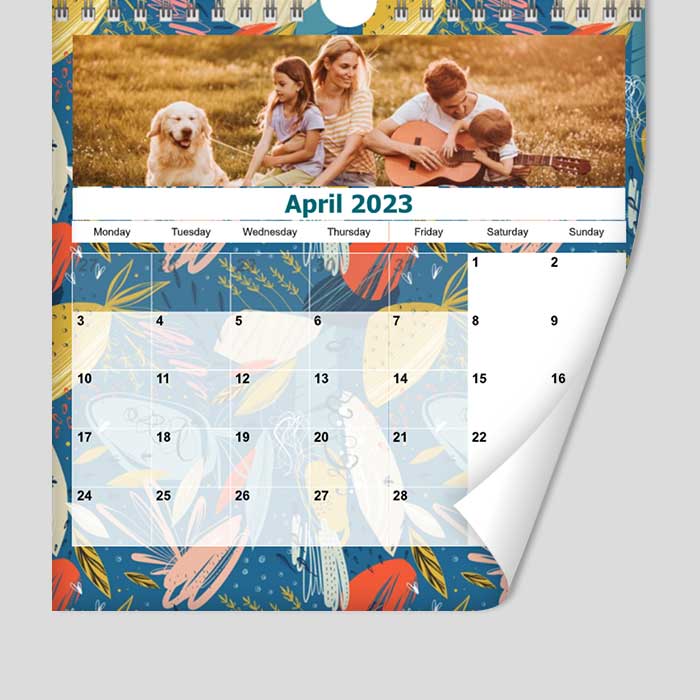 170 gsm paper personalised calendar