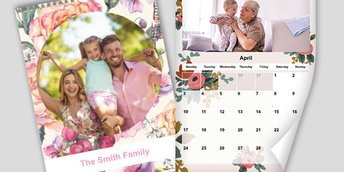 250gsm paper for personalised calendar