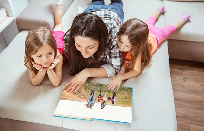 create lay flat photo book