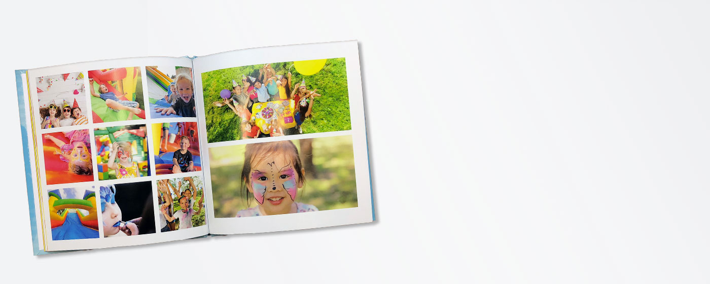 Photobook Birthday Theme hero banner