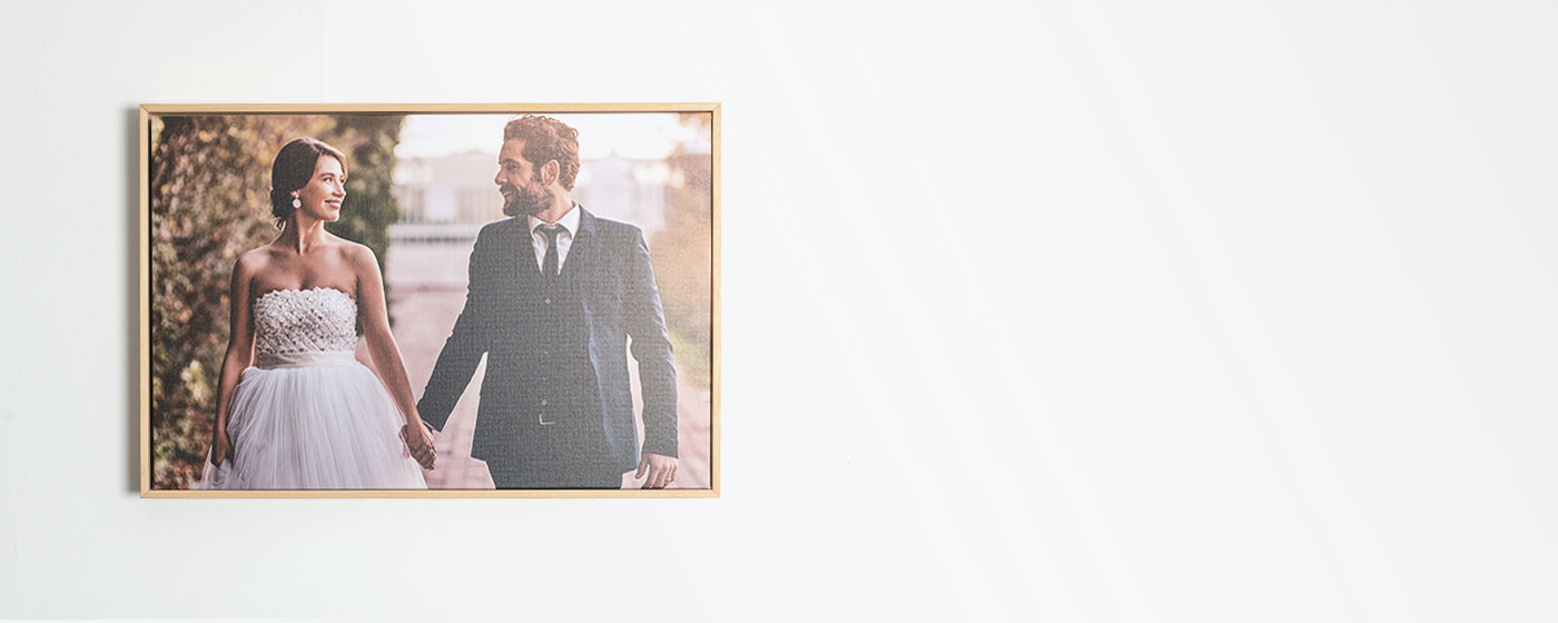 Canvas Photo Print Framed hero banner