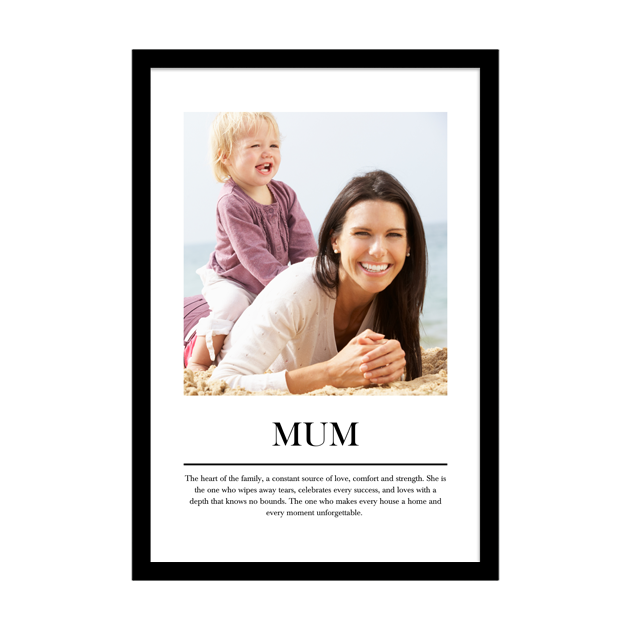Framed Print - Portrait 36x24inch (90x60cm)