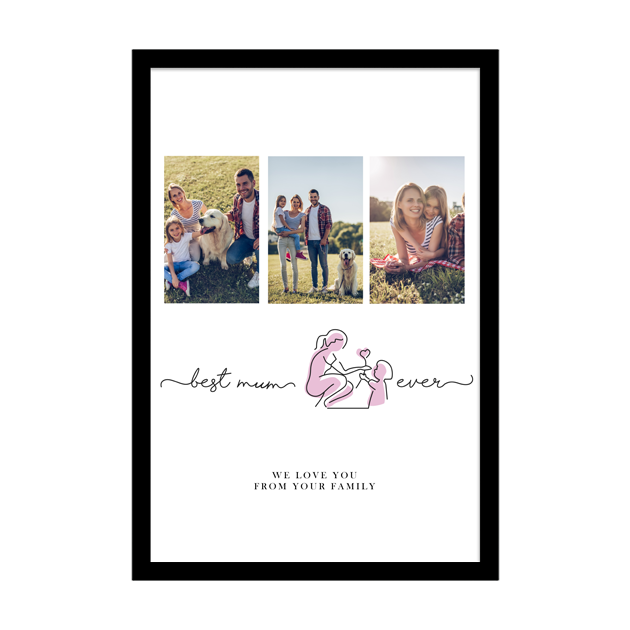 Framed Print - Portrait 48x32inch (120x80cm)