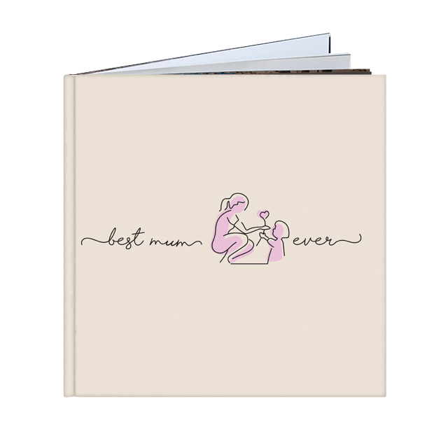 Lay-Flat 30cm x 30cm Square Photobook