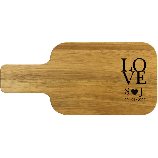 X-Small Rectangle Paddle 13cm x 28cm